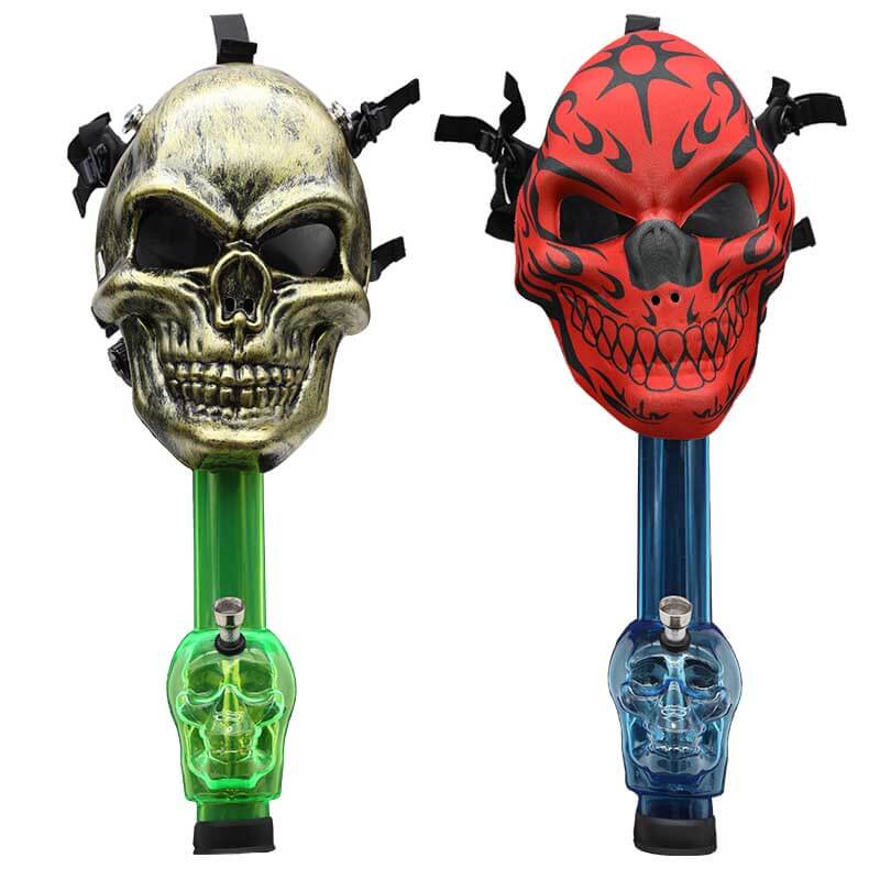 HD Character Gas Masks with Acrylic Waterpipe | Assorted Designs product image